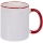 Кружка Rimo для сублимационной печати, красная