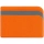 Чехол для карточек Dual, оранжевый