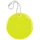Светоотражатель Spare Care, круг, желтый неон
