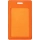 Чехол для пропуска Hit, оранжевый