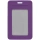 Чехол для пропуска Shall Simple, фиолетовый