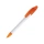 Ручка шариковая Celebrity «Эвита», белый/оранжевый