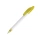 Ручка шариковая Celebrity «Эвита», белый/желтый