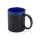 Кружка с покрытием для рисования мелом «Да Винчи», черный/синий