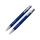 Набор «Эльба»: ручка шариковая, механический карандаш в футляре синий