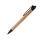 Ручка шариковая "Borneo" из бамбука, черный, черные чернила