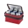 Сумка-холодильник "Spectrum", красный/черный
