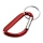 Карабин с брелоком, красный
