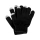 Перчатки для сенсорного экрана, черный, размер S/M