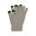 Перчатки для сенсорного экрана, серый, размер L/XL