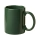 Кружка керамическая "Santos", зеленый