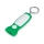 Брелок-фонарик "Каяма", зеленый/белый