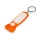 Брелок-фонарик "Каяма", оранжевый/белый