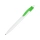 Ручка шариковая "Какаду", белый/зеленое яблоко
