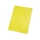 Папка- уголок, для формата А4, плотность 180 мкм, желтый матовый