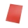 Папка- уголок, для формата А4, плотность 180 мкм, красный матовый