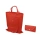 Складная сумка Maple из нетканого материала, красный
