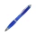 Ручка пластиковая шариковая "Nash", ярко-синий, синие чернила