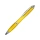 Ручка пластиковая шариковая "Nash", желтый, синие чернила