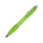 Ручка пластиковая шариковая "Nash", лайм, синие чернила
