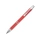 Алюминиевая шариковая кнопочная ручка Moneta, черные чернила, красный
