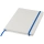 Блокнот Spectrum A5 с белой бумагой и цветной закладкой, белый/ярко-синий