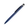 Ручка-стилус металлическая шариковая «Poke», синий/черный