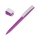 Ручка пластиковая soft-touch шариковая «Zorro», фиолетовый/белый