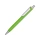 Ручка металлическая шариковая трехгранная «Riddle», зеленое яблоко/серебристый