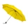 Зонт складной "Columbus", механический, 3 сложения, с чехлом, желтый