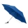 Зонт складной "Irvine", полуавтоматический, 3 сложения, с чехлом, синий