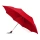 Зонт складной "Irvine", полуавтоматический, 3 сложения, с чехлом, красный