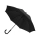 Зонт-трость Bergen, полуавтомат, черный