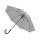 Зонт-трость Bergen, полуавтомат, серый