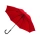 Зонт-трость Bergen, полуавтомат, красный