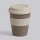 Стакан с силиконовой крышкой "Cafe", beige