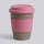 Стакан с силиконовой крышкой "Cafe", dust pink