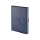 Ежедневник недатированный А5 "Senate" с магнитным клапаном, синий