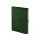 Ежедневник недатированный А5 "Senate" с магнитным клапаном, темно-зеленый