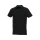 Мужское поло Beryl из переработанных органических материалов с коротким рукавом, черный