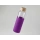 Бутылка для воды стеклянная "Refine", в чехле, 550 мл, фиолетовый