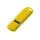 USB-флешка на 64 ГБ 3.0 USB, с покрытием soft-touch, жёлтый