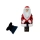 USB-флешка на 16 Гб Дед Мороз Santa под нанесение, белый