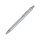 Металлическая автоматическая шариковая ручка "Groove", серебристый