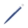 Металлическая шариковая ручка soft touch "Brush gum", синий
