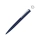Металлическая шариковая ручка soft touch "Brush gum", темно-синий