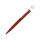 Металлическая шариковая ручка soft touch "Brush gum", красный