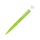 Металлическая шариковая ручка soft touch "Brush gum", светло-зеленый