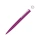 Металлическая шариковая ручка soft touch "Brush gum", розовый