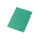 Папка-уголок прозрачный формата А4  0,18 мм, зеленый глянцевый